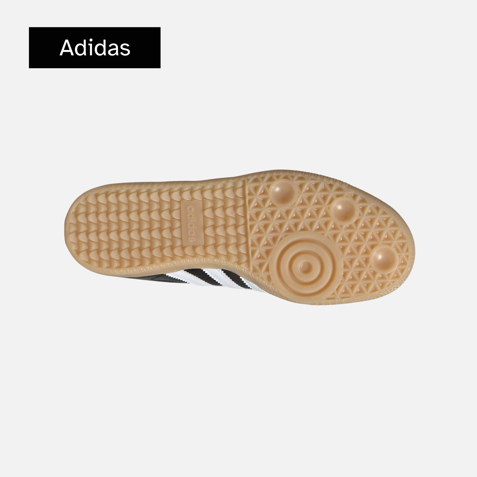 adidas Samba OG J 'Black White Beige Gum'