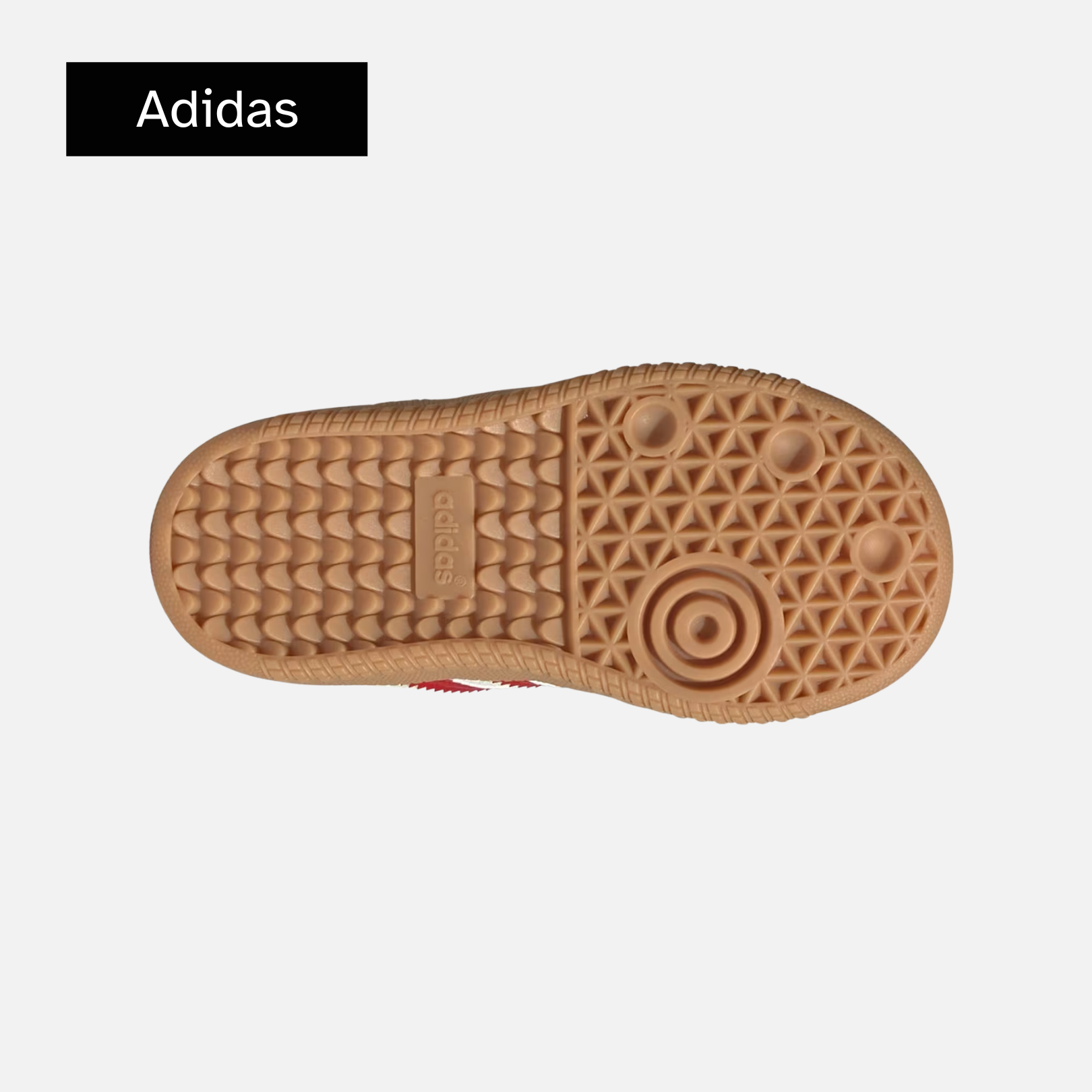 adidas Samba OG I 'Cream White Better Scarlet Gum'