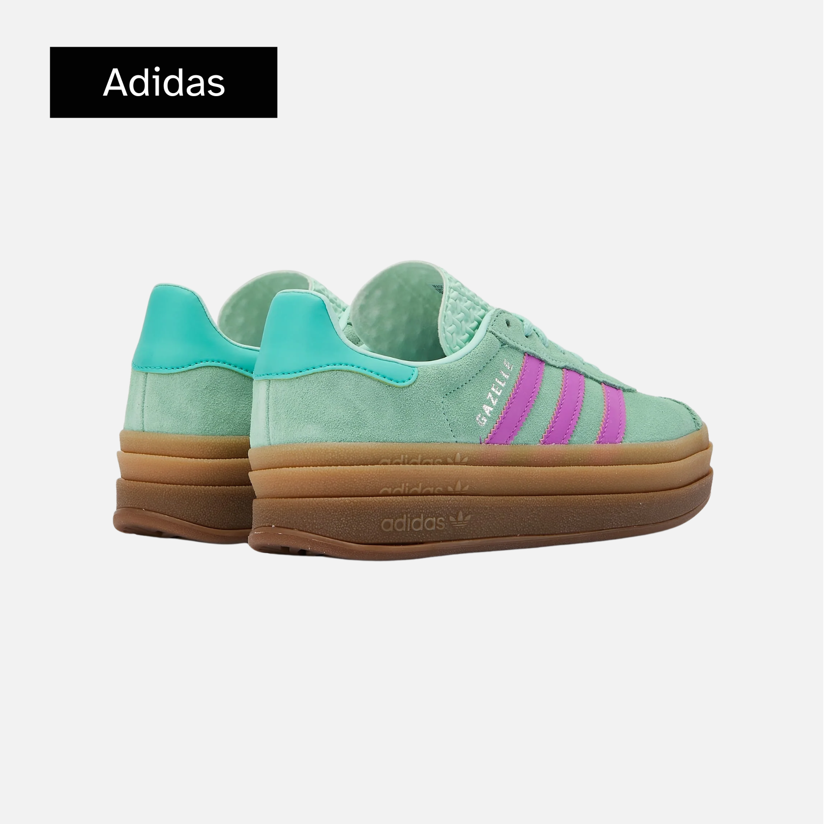 Gazelle Bold J 'Clear Mint Flash Pink'