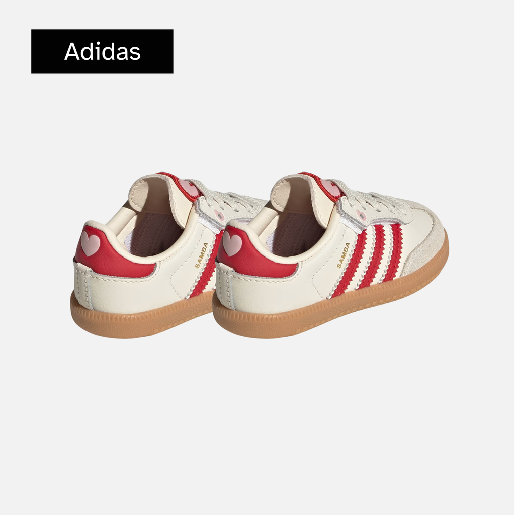 adidas Samba OG I 'Cream White Better Scarlet Gum'