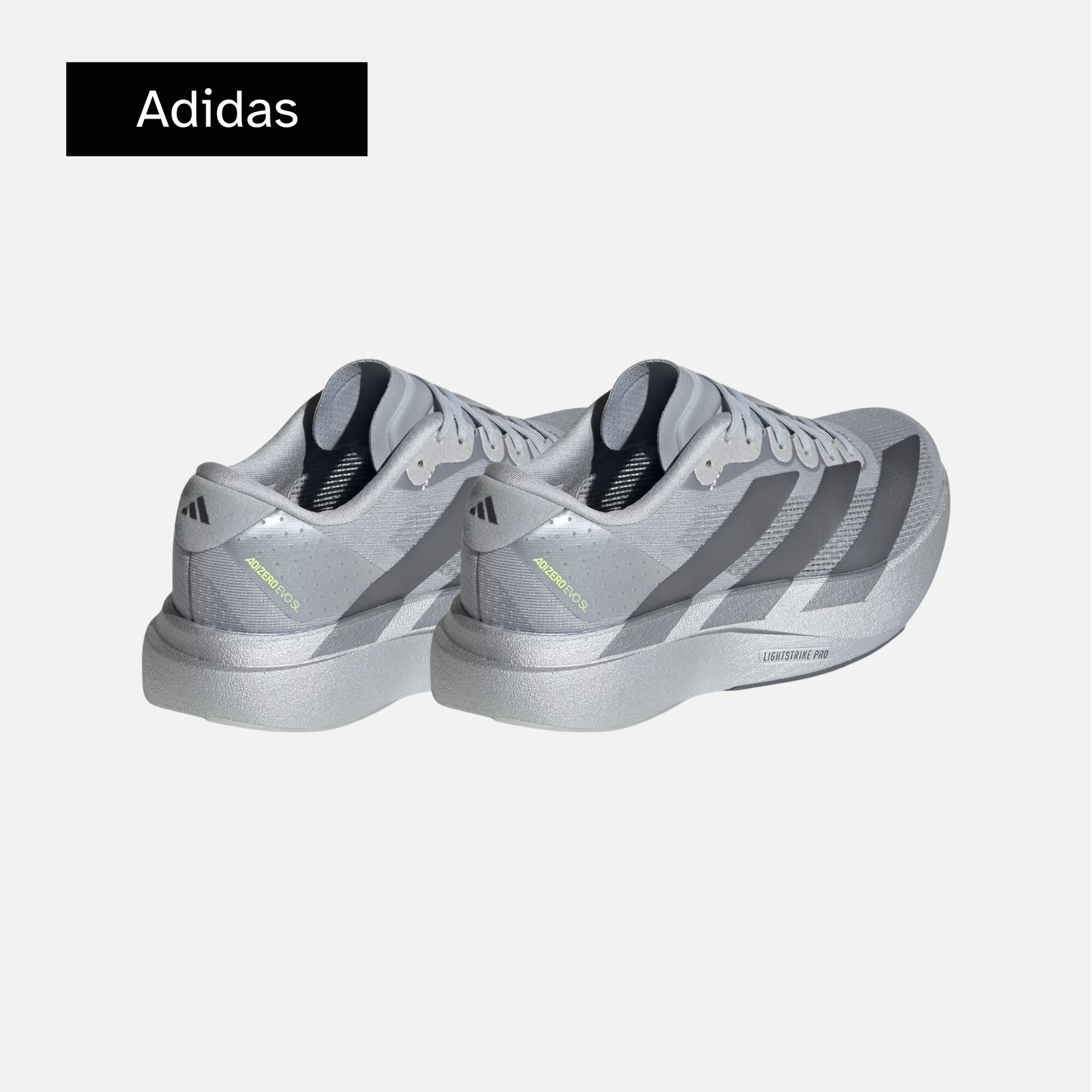 Adidas Adizero Evo SL J 'Silver Metallic'