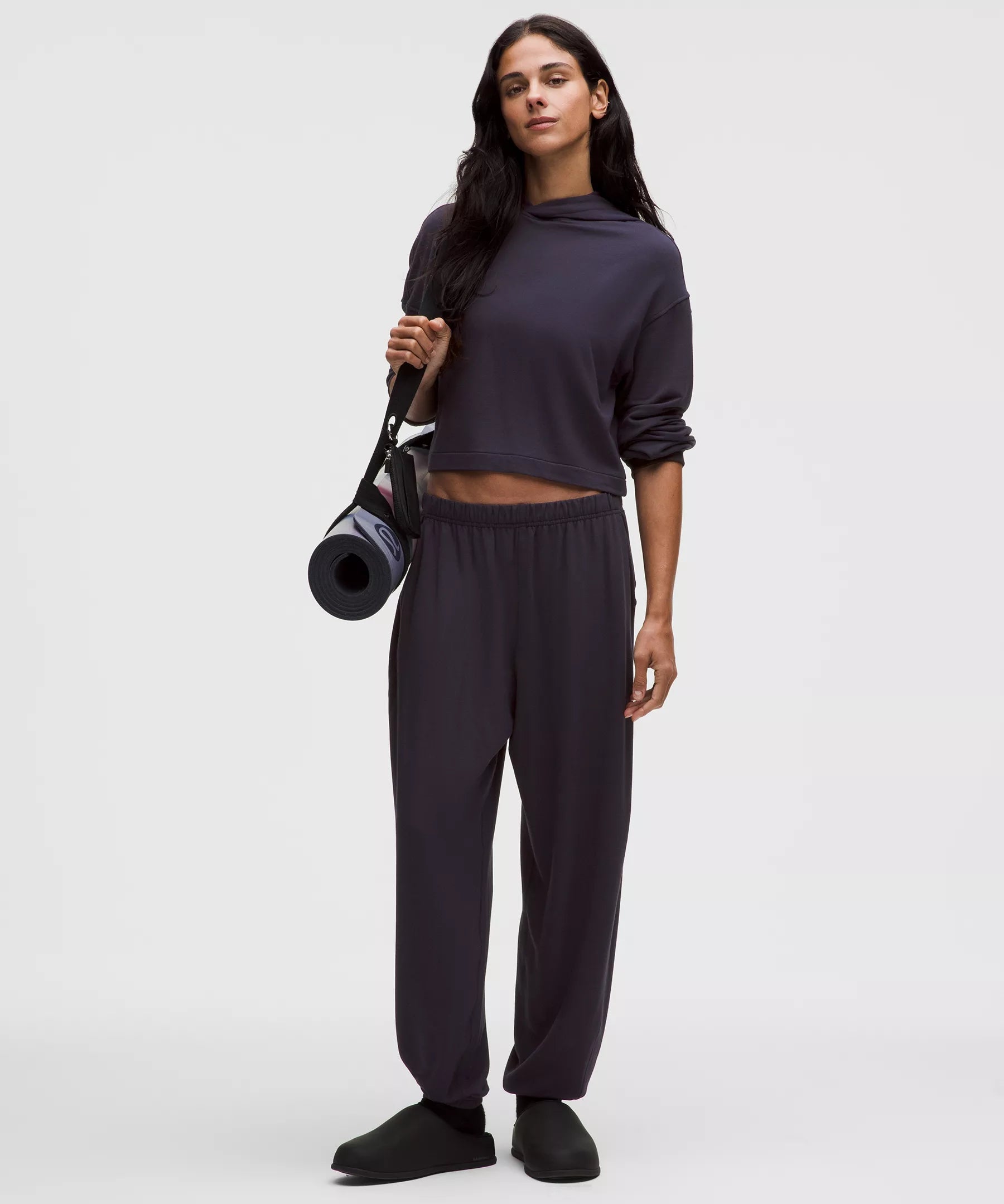 BeCalm Oversized Mid-Rise Pant